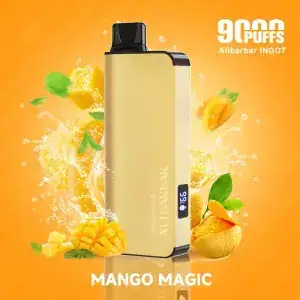 Alibarbar Ingot 9000 Mango Magic single-use device, Australia