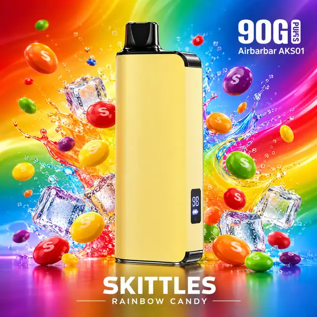 Alibarbar Ingot 9000 Skittles single-use device, Australia