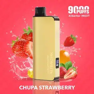 Alibarbar Ingot 9000 Chupa Chups Strawberry single-use device, Australia