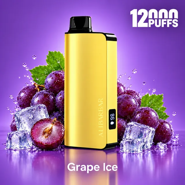ALIBARBAR 12000 Grape Ice, Australia