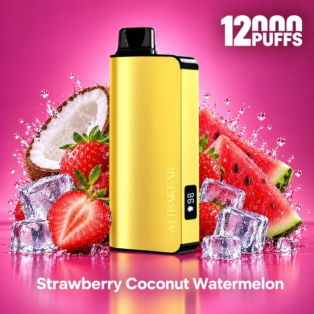 ALIBARBAR 12000 Strawberry Coconut Watermelon, Australia