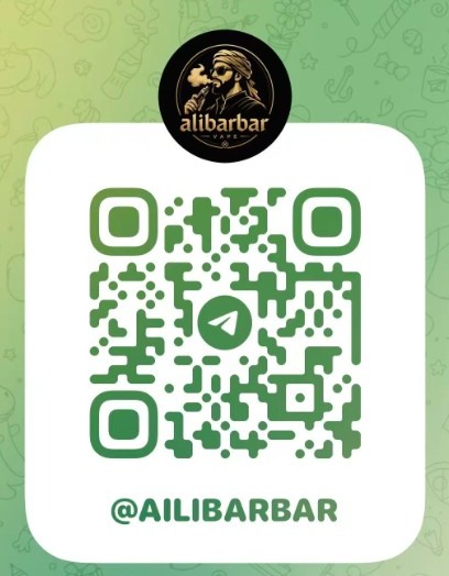 Telegram QR code for @AILIBARBAR at t.me/ailibarbar